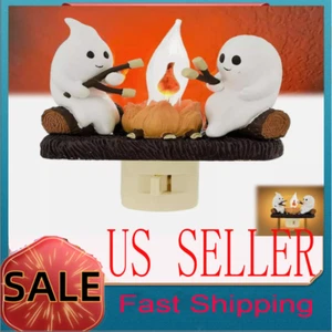 Holidays Ghost Campfire Fire Marshmallow Night Light Flickering Gift NEW USA*** - Picture 1 of 12