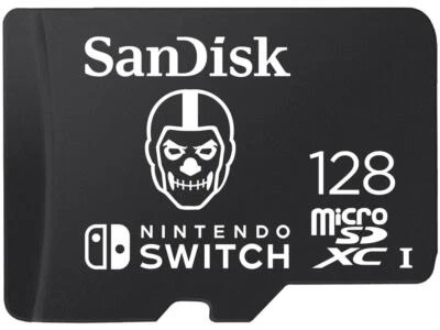 SanDisk 128GB microSDXC Card Licensed for Nintendo Switch, Fortnite Edition (SDS - Image 1 of 4
