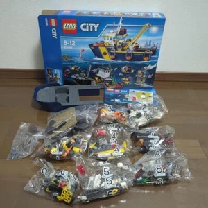 LEGO City Deep Sea Exploration Vessel 60095 Ship Submarine Helicopter Set - Picture 1 of 9