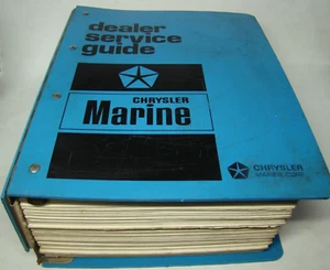 Chrysler Marine Dealer Service Parts Guide 50 - 90 HP Motors - Picture 1 of 3