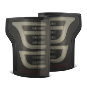 AlphaRex Luxx-Series LED Tail Lights Alpha-Black for 15-20 Ford F150 - Picture 1 of 8