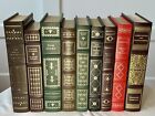 Lot Of 9~Franklin Library Classics~Leatherette~Gilded~Illustrated~Never Read