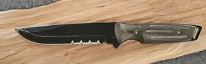 Discontinued Ka-Bar Eagle Combat Fixed Knife Micarta Handle Combo D2 Blade 1464 - Picture 1 of 16