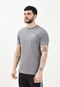 PUMA T-shirt Uomo Grigio T-shirt manica corta T-shirt a manica corta Ess Small N - Imagen 1 de 5