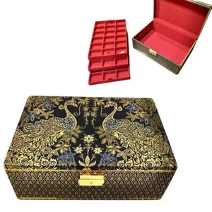 Thai Jewelry box, gold box, amulet box, ring box, necklace box, 54 compartments - Picture 1 of 10