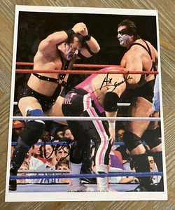 AX & SMASH DEMOLITION SIGNED AUTOGRAPHED 8.5X11 PHOTO WRESTLING WWF LEGENDS - Picture 1 of 2