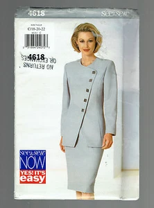 Butterick pattern 8644 business skirt suit Sz 18 20 22  uncut SEE & SEW unused - Picture 1 of 1