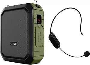 Voice Amplifier for Teachers, PA System Speaker 18W Portable Megaphone .. NEW! - Picture 1 of 4