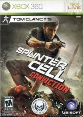 Splinter Cell: Conviction (Microsoft XBOX 360) COMPLETE WITH MANUAL  - Image 1 of 2