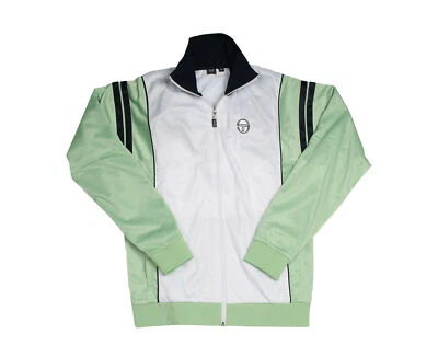 Sergio Tacchini Scirocco Archivio Tracktop Green Men's Jacket STM037707-0135 - Image 1 of 4