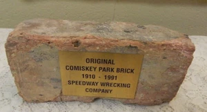Original Comiskey Park Brick Chicago White Sox 1910 - 1991 Speedway Wrecking Co - Bild 1 von 4