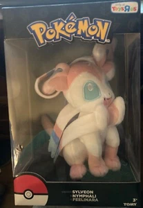 Pokemon Sylveon Plush Stuffed Toy NIB Tomy 2017 Toys R Us Exclusive Pokémon - Picture 1 of 9