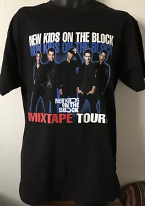 2019 NEW KIDS ON THE BLOCK "Mixtape" Concert Tour T-Shirt DEBBIE GIBSON RARE L - Picture 1 of 10