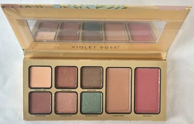 Violet Voss Pretty in Paradise Matte Shimmer All in One Face & Eyeshadow Palette - Image 1 of 2
