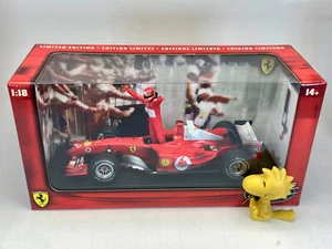 1:18 Hot Wheels Ferrari F2004 Michael Schumacher World Champion B6219 Never Open - Picture 1 of 14