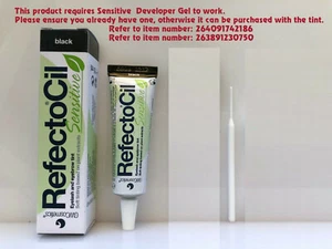 RefectoCil Sensitive Eyelash & Eyebrow Tint 15 ml Black - Picture 1 of 1
