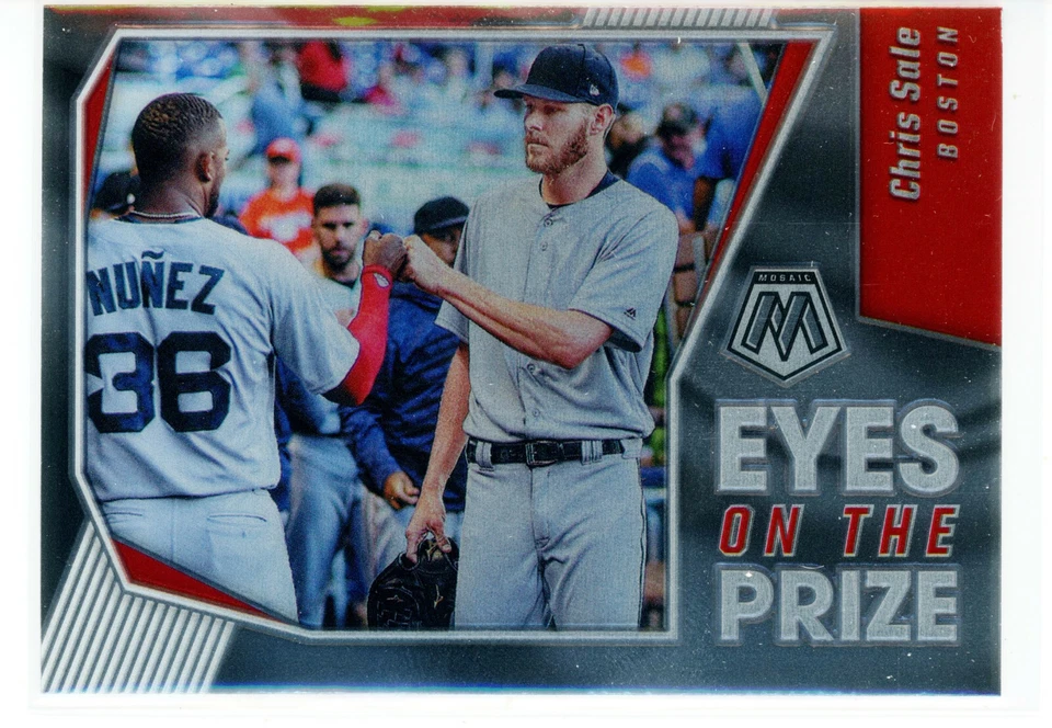 2021 Panini Mosaic Baseball Eyes on the Prize #EOP7 Chris Sale (Red Sox) - Image 1 of 1