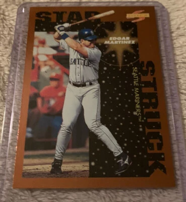 1996 Score Dugout Collection #101 of 110 Edgar Martinez MARINERS - Image 1 of 2