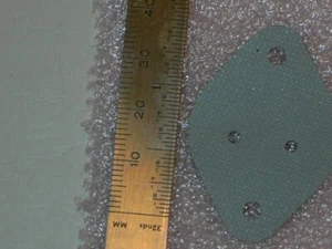 Pad termico transistor TP0001 TO3 lotto di 4 pezzi - Foto 1 di 1