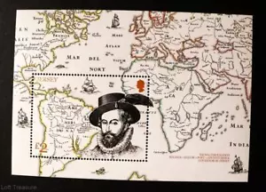 Jersey Stamps "Sir Walter Raleigh, Governor of Jersey" MNH £2 Mini Sheet 2019 - Picture 1 of 1