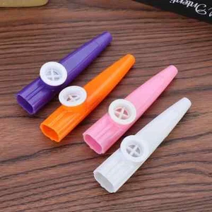 Plastic Plastic Kazoo Musical Instruments Flutes Guitar Ukulele Lovers - Bild 1 von 1