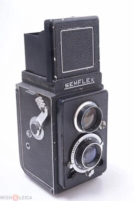 ✅ SEM, SEMFLEX OTOMATIC SCARCE 6X6CM TLR CAMERA SOM BERTHIOT 75MM 3.5 FLOR LENS - Photo 1/4