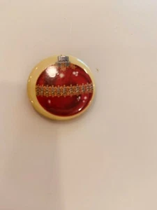 Knopf - Weihnachtsschmuck - 1" Durchmesser - Bild 1 von 1