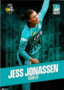 2019 2020 BRISBANE HEAT WBBL Cricket Card JESS JONASSEN - Picture 1 of 2