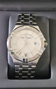 Maurice Lacroix Aikon reloj hombre, reloj de pulsera. Ref ;AI1008 SS002, NUEVO CON ETIQUETA - Imagen 1 de 13