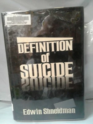 Definition of Suicide by Edwin Shneidman Hardcover w /Dust jacket - Image 1 of 4