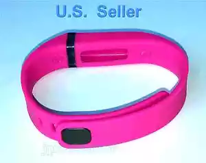 1 grande bracciale/bracciale FitBit FLEX rosa/viola SOLO con chiusure (NO TRACKER) - Foto 1 di 1