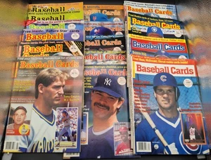 Vintage Baseball Cards Collectors Magazines, Hobby Reports, and Price Guides - Picture 1 of 5