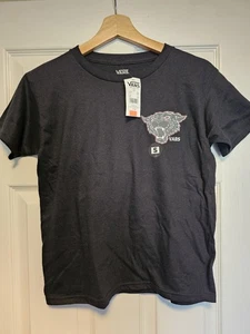 VANS Running Wild 2-Sided Black Snarl W NEW T Shirt, Size Small (8) - Picture 1 of 5