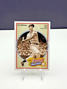 Ted Williams 1991 Upper Deck Baseball Heroes 1942 Triple Crown Year #30 Red Sox - Bild 1 von 3
