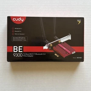 NEU Cudy WiFi 7 BE9300 WE9300 PCIe WiFi Karte für PC WINDOWS 11 INTEL NUR CHIP - Bild 1 von 4