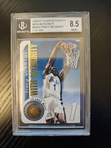 2000-01 Fleer Authority #WA16 Tracy Mcgrady /299 - BGS 8.5 NM-MT - Bild 1 von 2