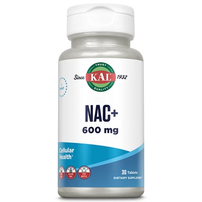 KAL NAC+ 600mg | 30ct — 第 1/2 张图片