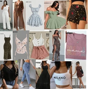 LOT: 20pkgs Shein Women's Clothing - Mostly Summer All Size Large NWT - LOT #1 - Picture 1 of 2
