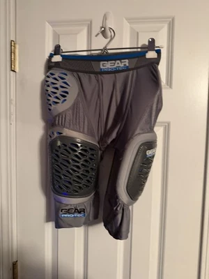 Pantalones de fútbol BSN Sports Pro-Tec 5 almohadillas faja grandes para hombre Foto 1 de 3