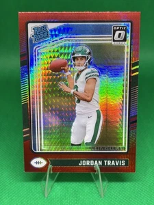 2024 Donruss Optic Jordan Travis RC Red Pulsar Seminoles New York Jets #260 - Foto 1 di 2