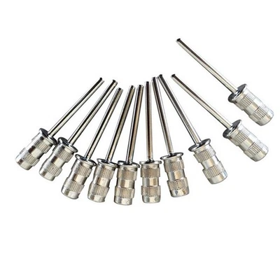 Broca de mandril 10X 4 cm tambor de lijado de uñas para bandas de lijado manicura pedicura Foto 1 de 4