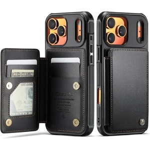 For iPhone 17 Pro Max/17 Pro/17/Air Wallet Case with RFID Blocking Card Holder - Picture 1 of 15