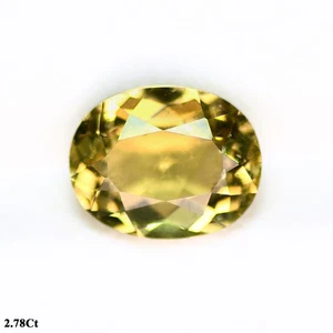 2.78 Ct Tremendous Perfect Oval 10 x 8 MM 100% Natural Grey Madagascar Apatite ! - Photo 1/5