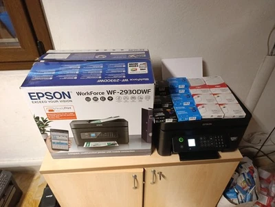 Epson WorkForce WF-2930DWF Stampante Multifunzione a Colori + Set Cartucce  - Immagine 1 di 3