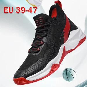 Zapatillas deportivas antideslizantes duraderas de cuero transpirables de baloncesto para hombre - Imagen 1 de 30