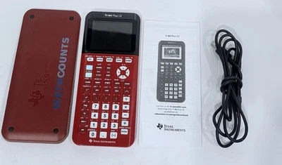 Texas Instruments TI-84 Plus CE Graphing Calculator - Radical Red - Image 1 of 4