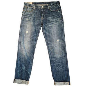 Pantalones de mezclilla Polo Ralph Lauren Astor Boyfriend para mujer 28 desgastados vintage RL - Imagen 1 de 16