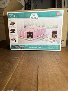 Baker's Advantage Fillables 2-Piece Non-Stick Sheet Cake Pan, 9-Inch-by-13-Inch - Picture 1 of 8