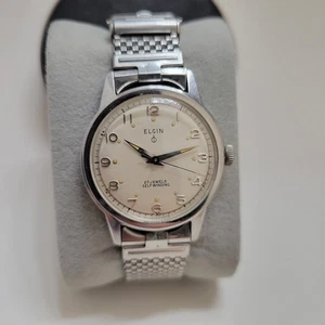 Elgin 27 Jewel Thin-Thin "C" Selfwinding Wristwatch 761 Movement - Picture 1 of 9