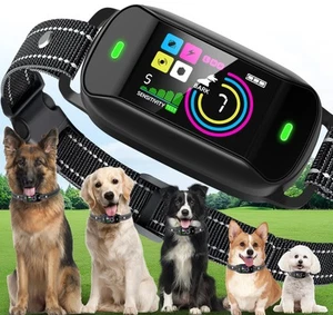 Smart Dog Bark Collar, Anti Barking Training Collar with 4 Training Modes, 5 ... - Picture 1 of 8